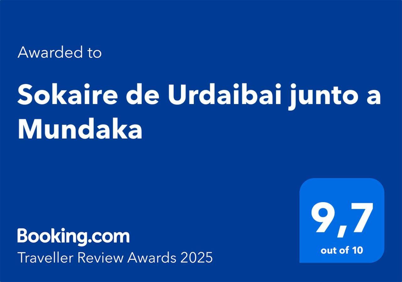 Sokaire De Urdaibai Junto A Mundaka Daire Sukarrieta Dış mekan fotoğraf
